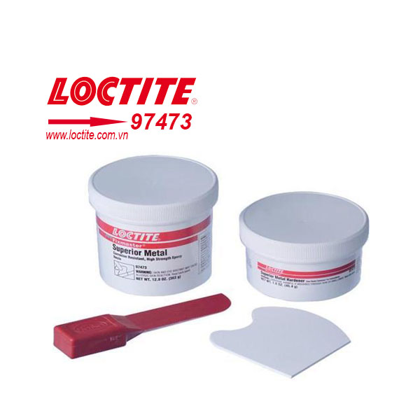 Sửa chữa thép siêu kim loại dạng sệt Loctite 97473